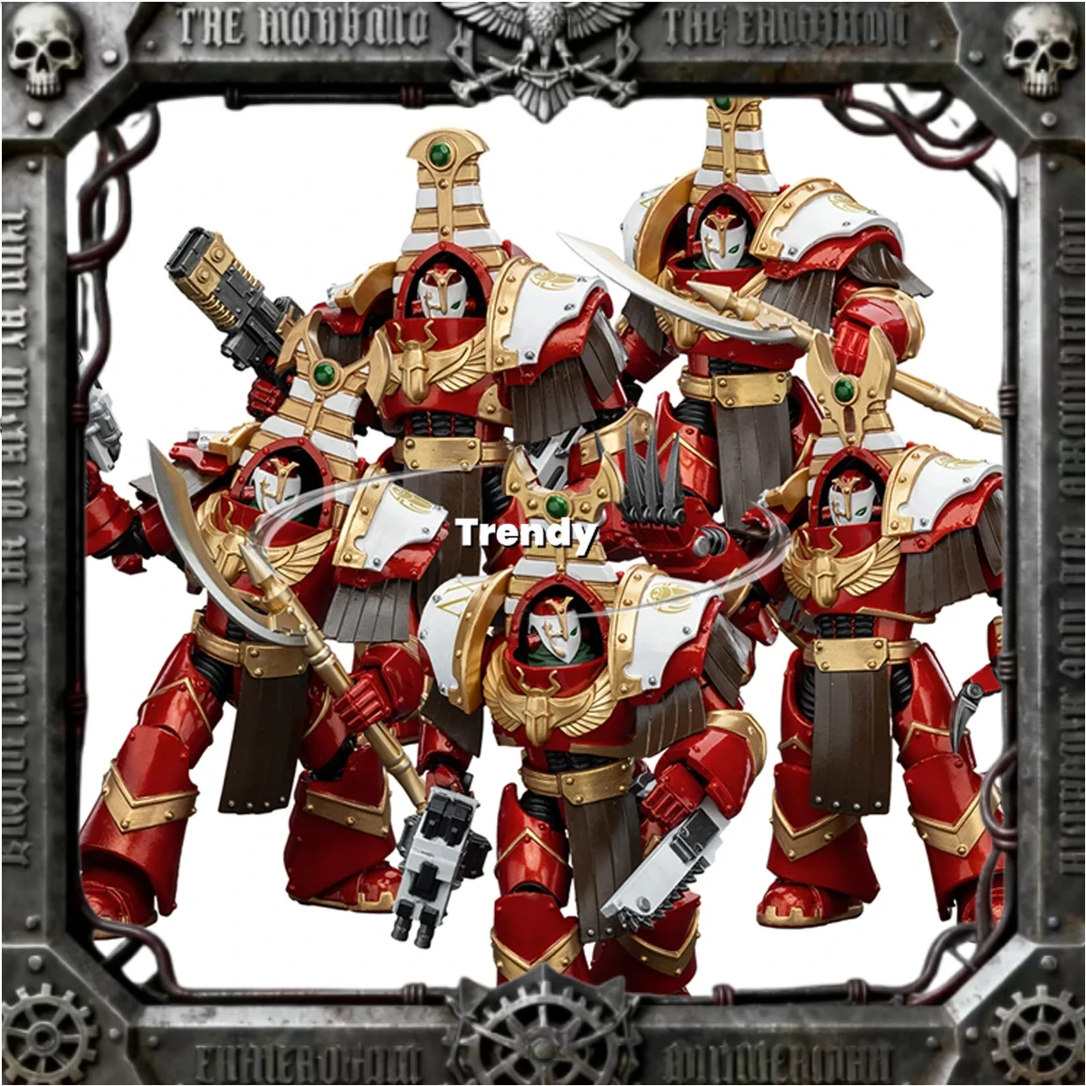

[spot Goods] JOYTOY Warhammer The Horus Heresy5PCS 1/18 Action Figures Thousand Sons Sekhmet Terminator Cabal Model