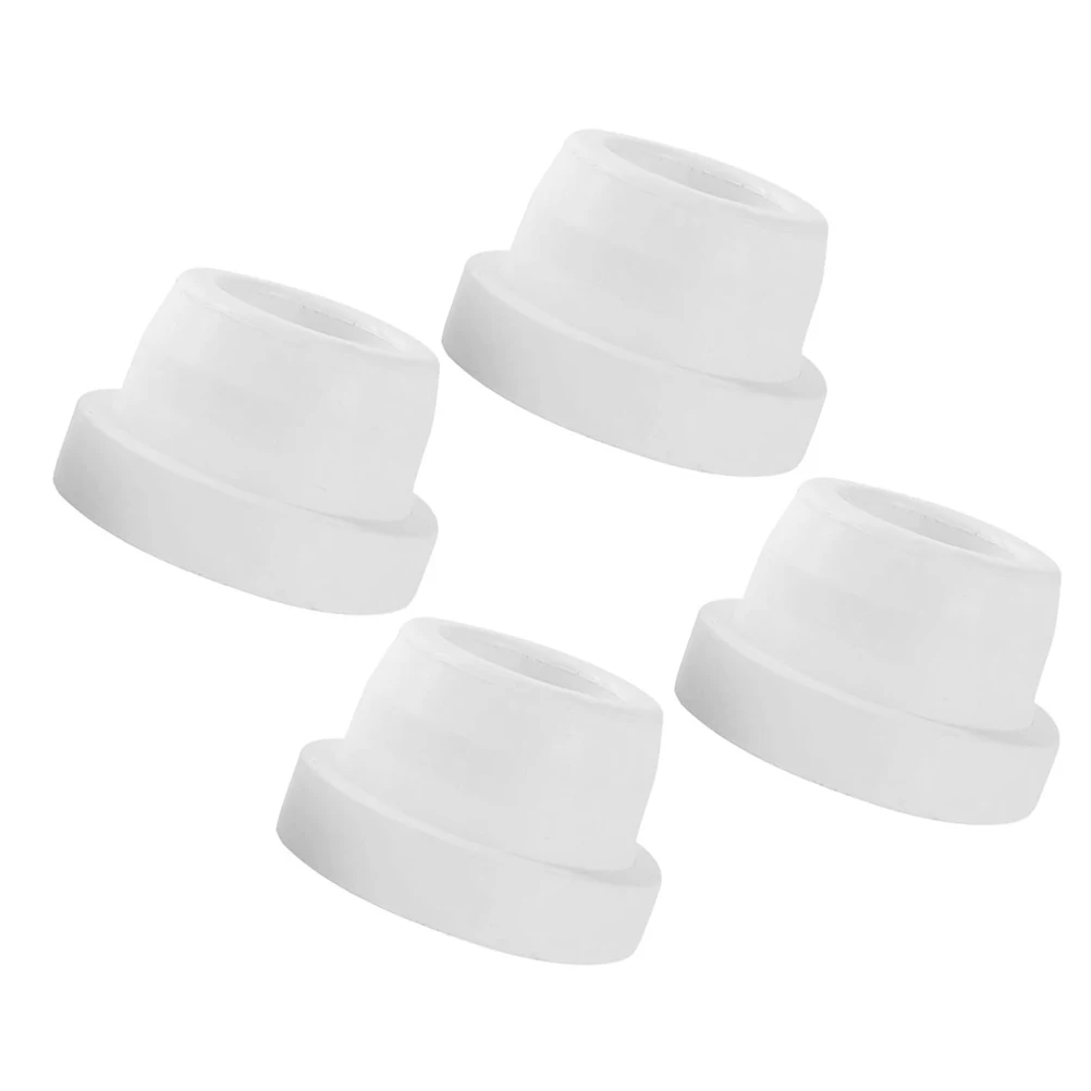 

4pcs Bumpers For 9 Inch End Caps Inground Scratch Resistant Durable Tubing Plug Accessories Ladder Rubber End Caps Pool Ladder