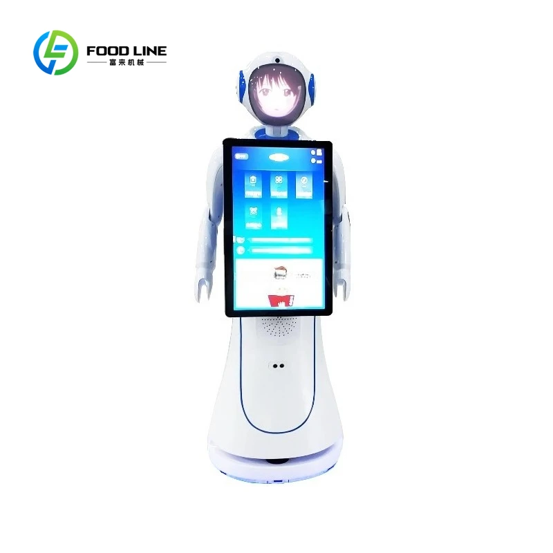 Humanoide Voice Consultation Artificial Intelligence Security Patrol Robot