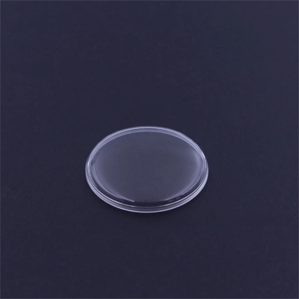 High Domed Acrylic Watch Mirror 28-40mm Crystal Clear Acrylic Pot Cover Transparent Watch Accessories Watch Restoration