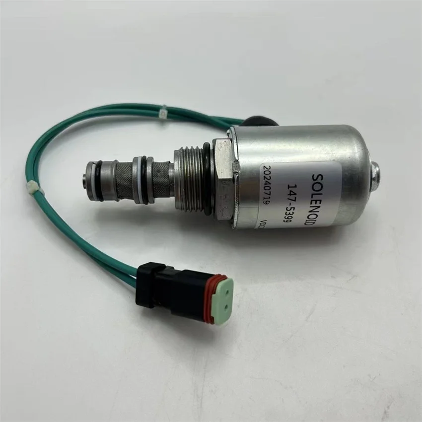 Excavator Solenoid Valve 824G 825G 966F 960F Electric Parts Solenoid Valve 147-5399 1475399