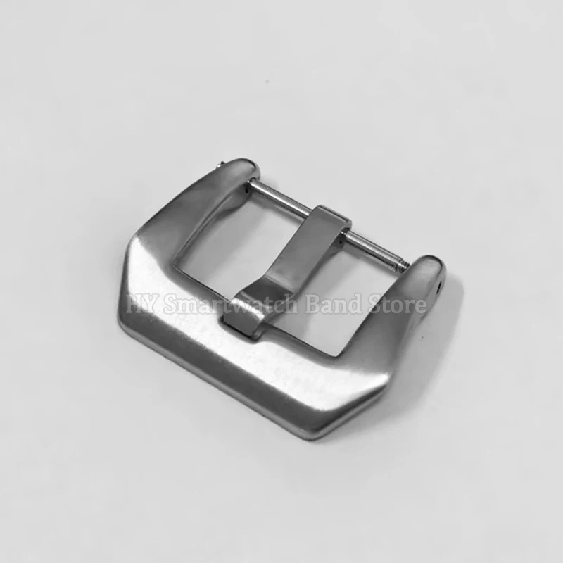 316L Stainless Steel Buckle for Panerai PAM Matte Polished Pin Clasp Silve Black Metal Watch Buckle 18mm 20mm 22mm 24mm 26mm