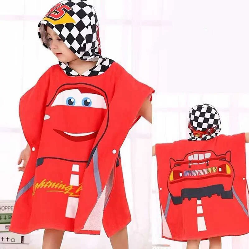 Disney Towel Cartoon Cotton Children Kids Handtowel Boy Girl Adult BathTowel Minnie Mouse McQueen Car Absorbing Towel