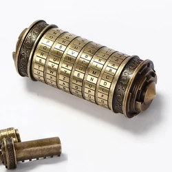 Cryptex Da Vinci Code Puzzle Box With Hidden Compartment For Money Rings Jewelry Creative Romantic Birthday Gifts