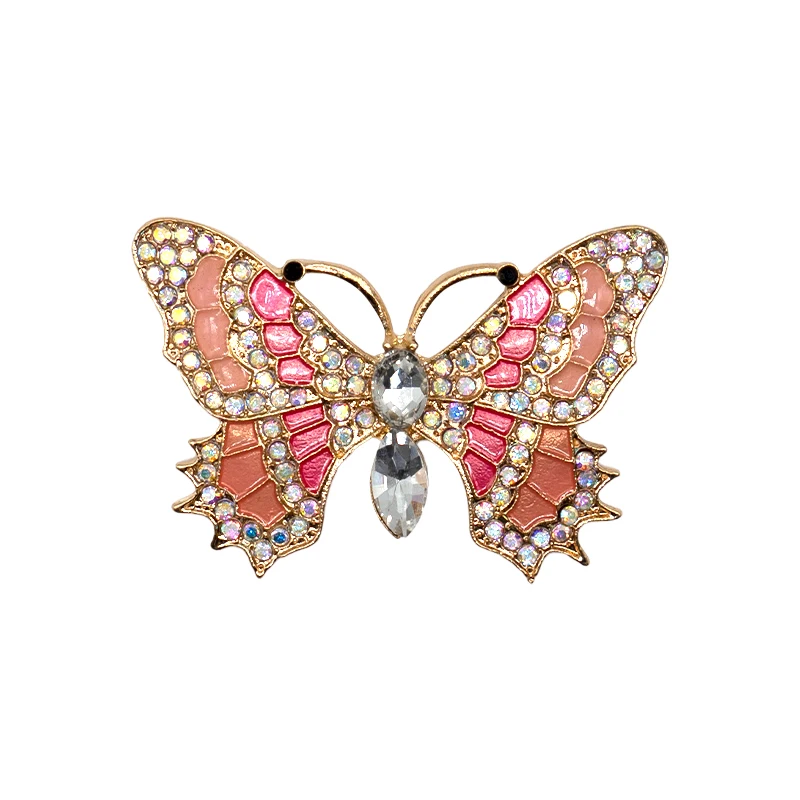 1 Stück Designer Schmetterling Metall Schuh Charms Bienen Dinosaurier Füchse Luxus Dekorationen für Schuh Zubehör Krabben Pins für Frauen Mädchen – Detail 14