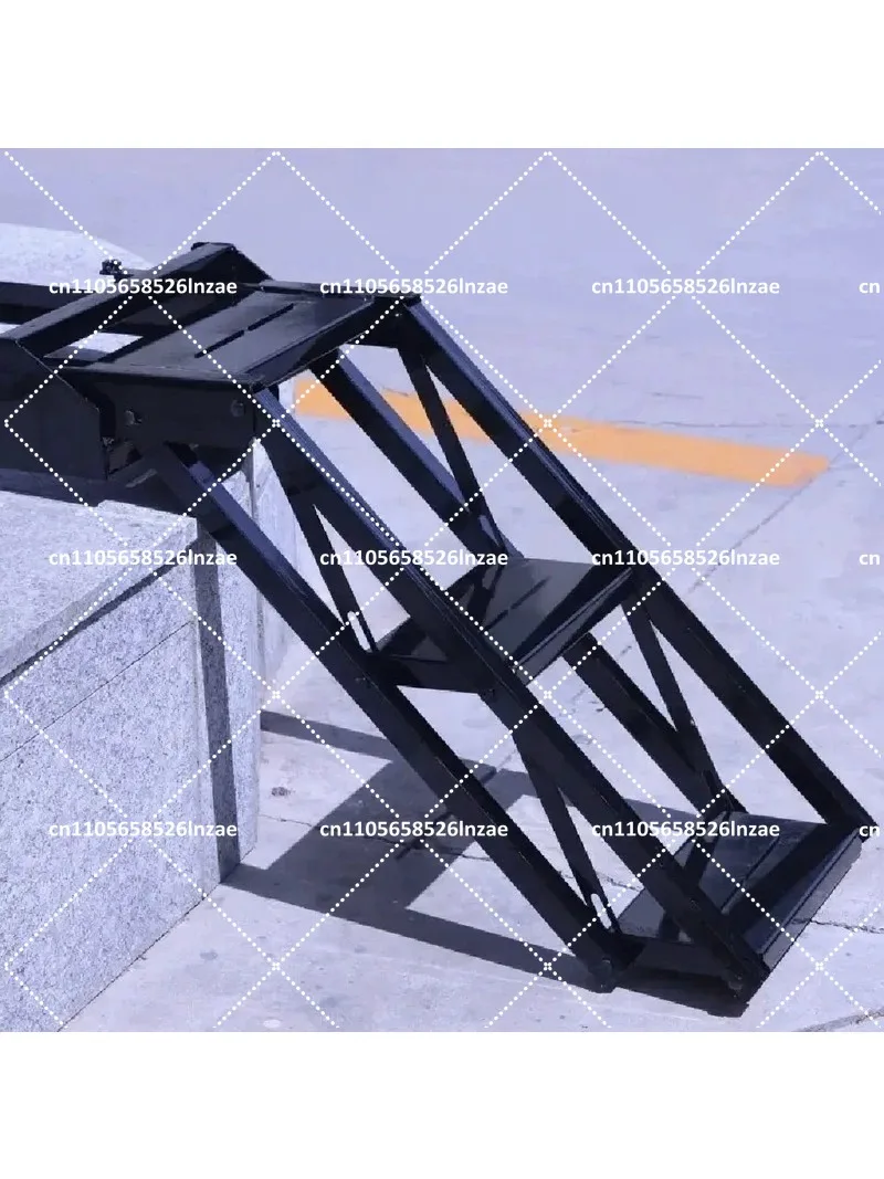 Folding Hidden Rear Step Ladder for Truck Vehicle Pull Out Step