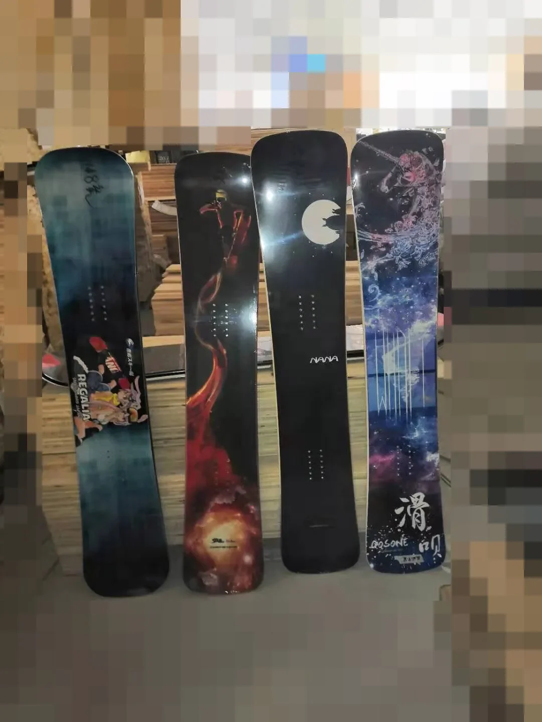 Snowboard personnalisé Freeride, snowboard, fabricant FreKou506, haute qualité