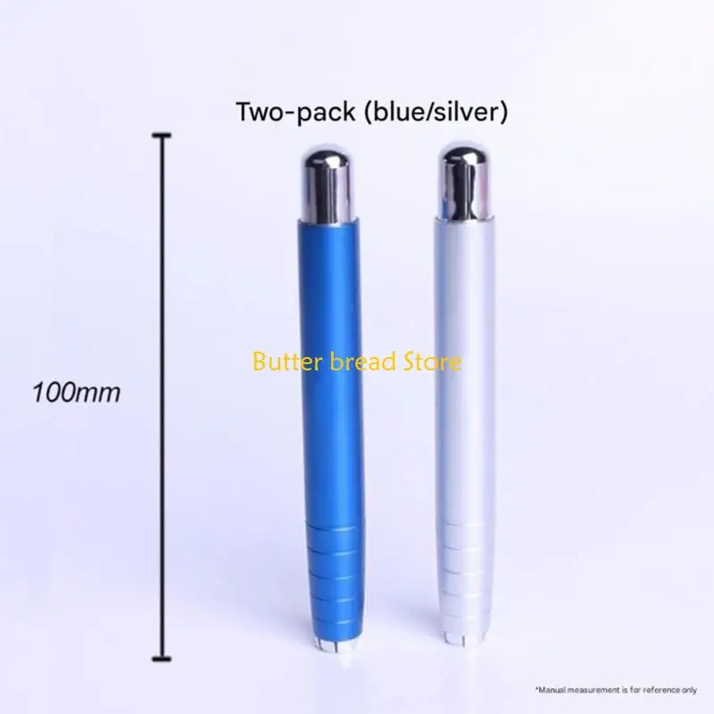 Picture 5: W89C 2Pcs Retractable Metal Pencil Extender Pencil Handle Lengthener Ergonomic Writing Aid For Daily Writing And Drawing