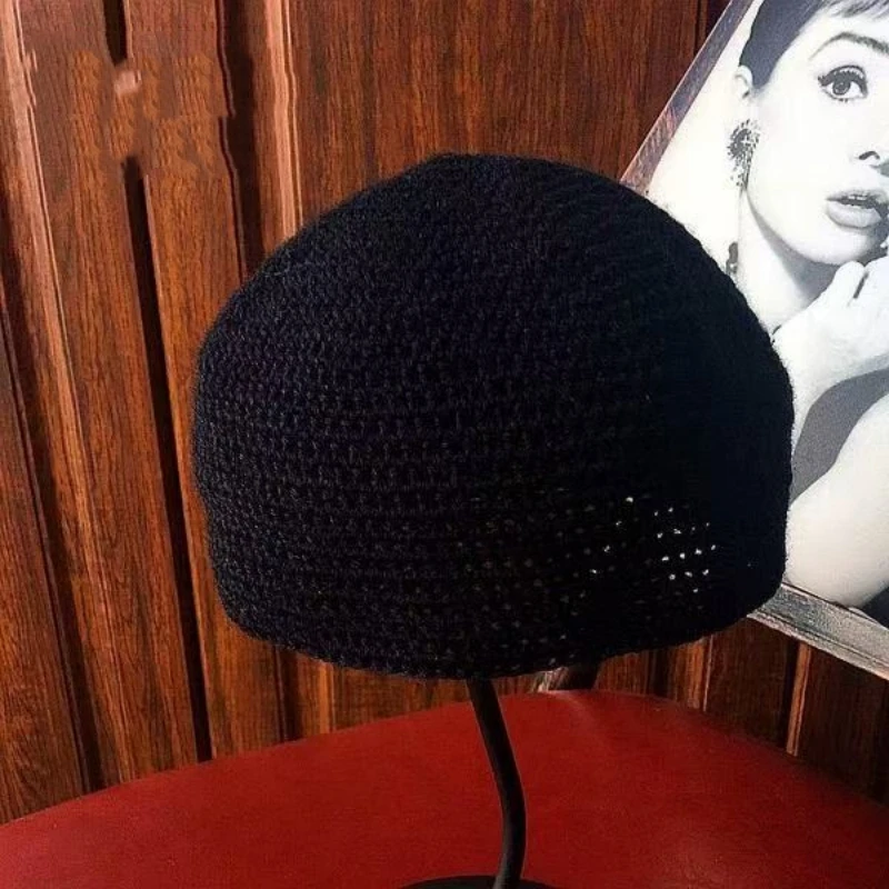 Muslim Caps For Men Clothing Women Skull Prayer Hat  Knitted Mesh Kufi Kippah Islamic Saudi Arabia Jewish Summer 0714 view 4