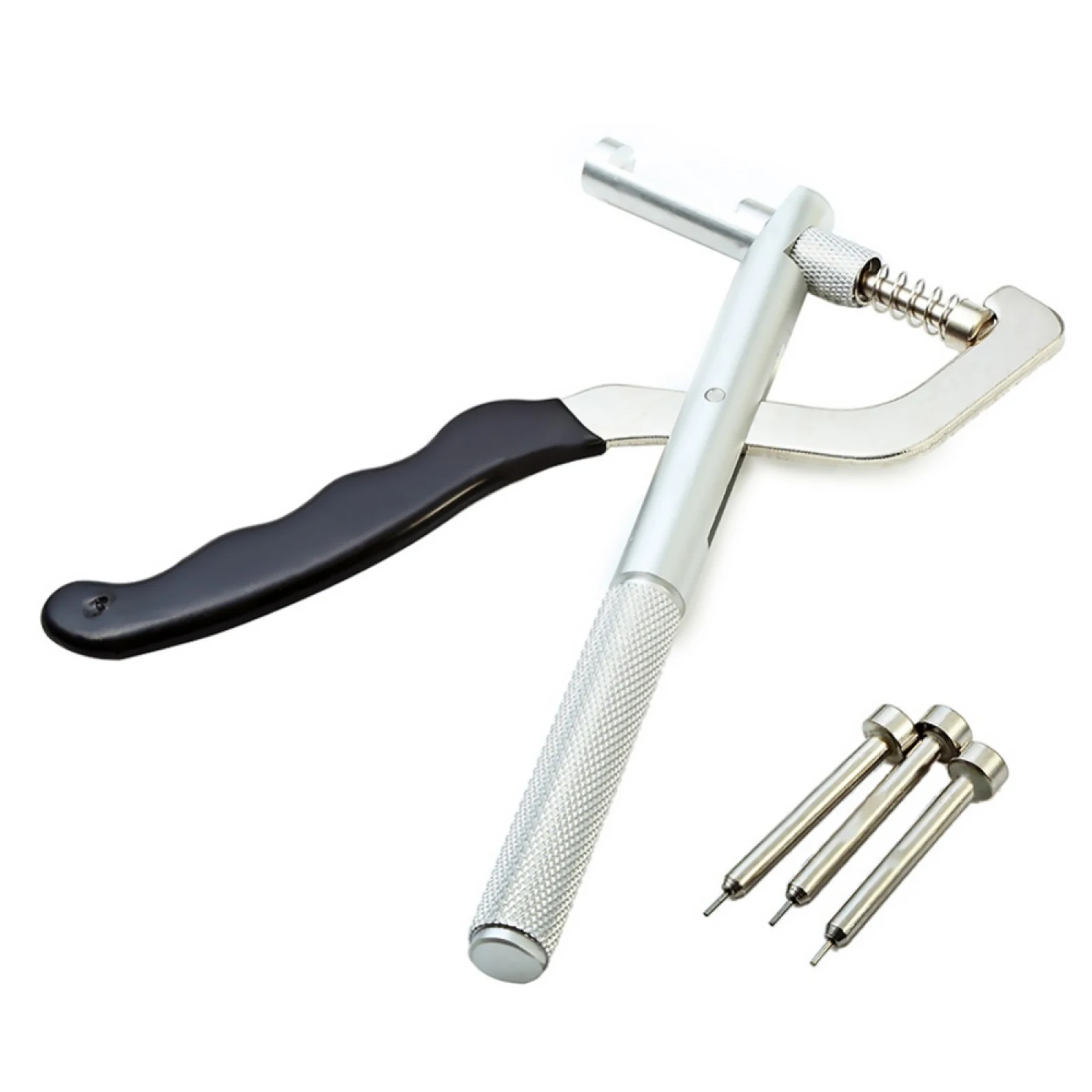 Watch Band Pliers with 3 Pins Remover Watch Strap Band Adjusting Link Pin Plier Puncher Repair Kits Tools