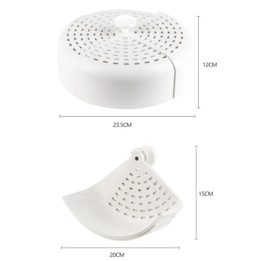 New Flyproof Rotating Vegetable Cover Dustproof Round Vegetable Cover Multifunctional Household Table Food Cover