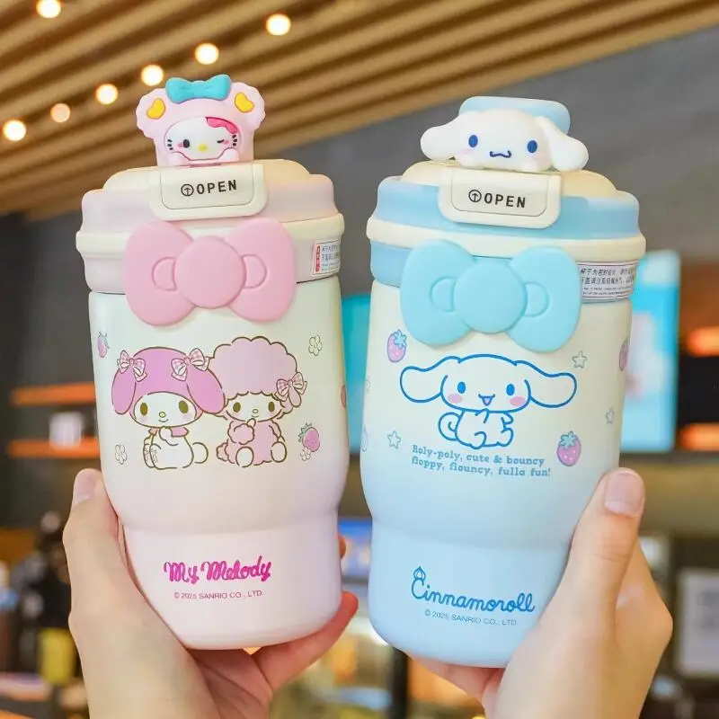 

Hello kitty Insulated cup women high-looking office tea water separation cup cute student special water cup Kawaii cartoon gift