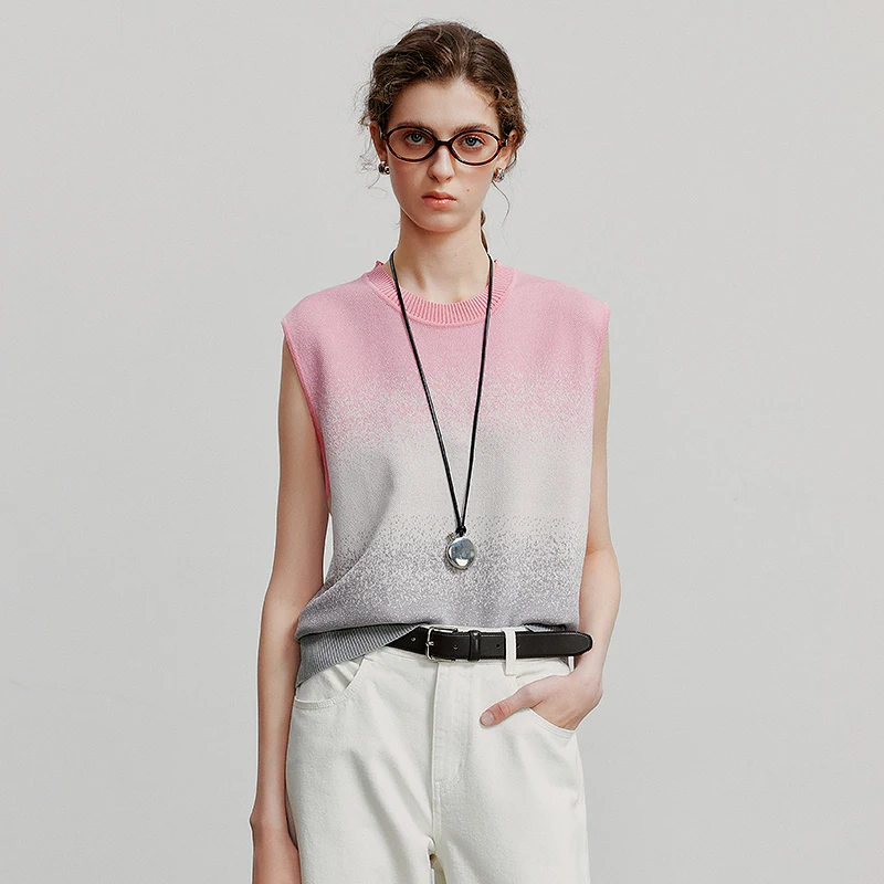 TOYOUTH  Women Knitwear 2025 Summer New Tops 8523052