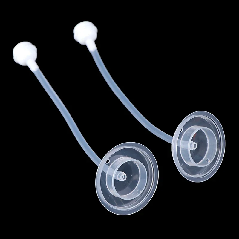 2Pc Wide Mouth Caliber Silicone Baby Bottle Straw Replacement Feeding Accessories