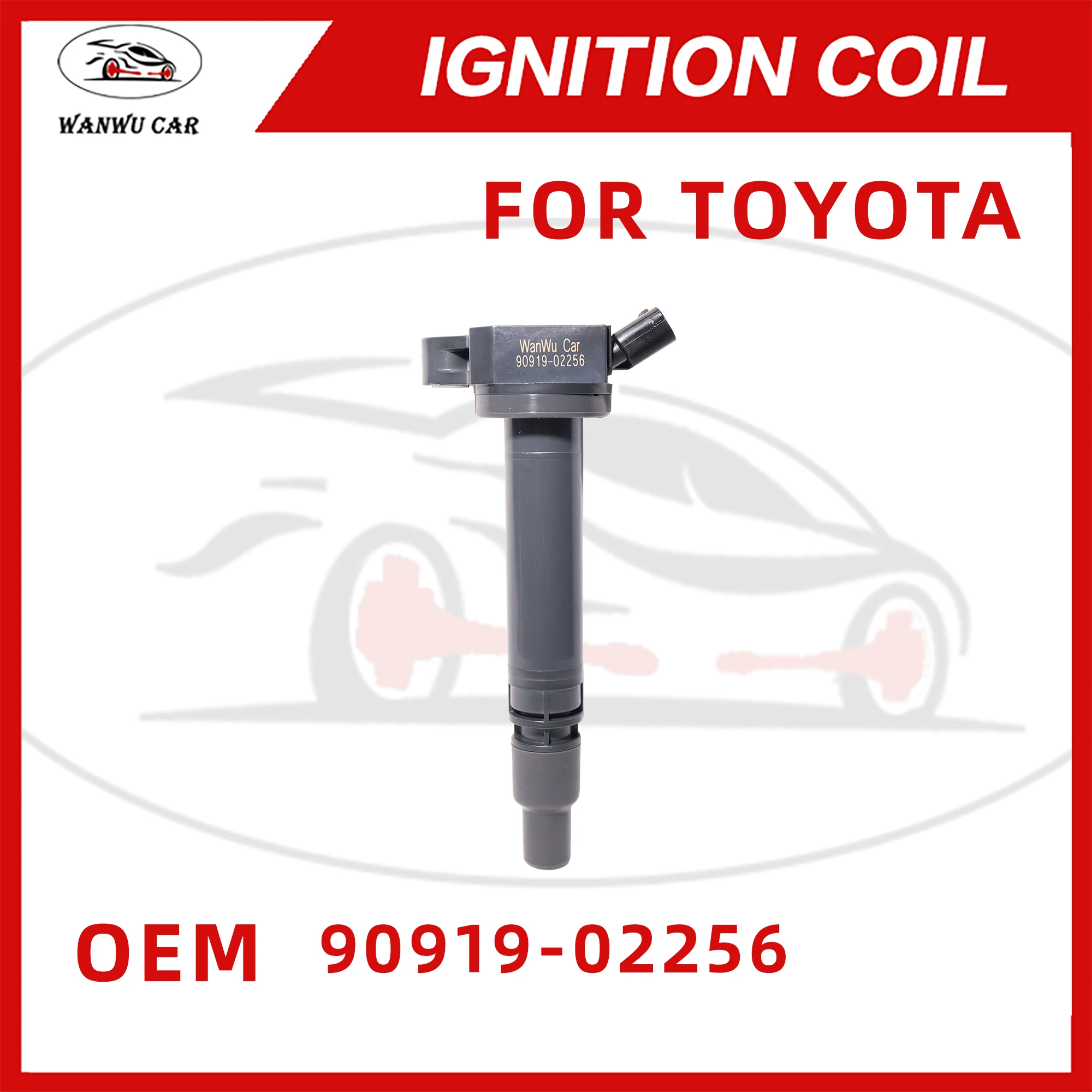 90919-02256 Ignition Coil Igniter Suitable For TOYOTA LEXUS 90919-02250 ​90919-02257 ​90919-A2003 ​90919-A2005 ​90919-C2001