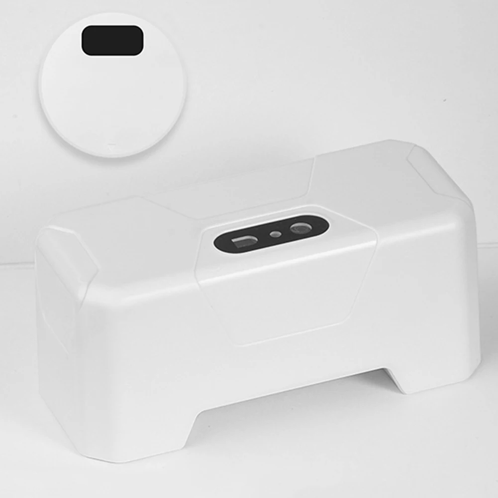 Toilets Flush Button Non-Contact Intelligent Toilets Flush Button Splash-proof with Wireless Transmitter for Home Hotel Bathroom
