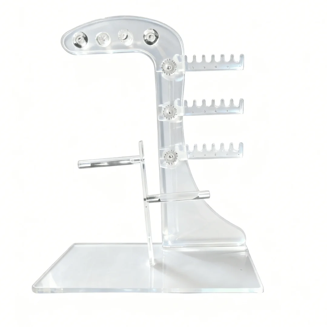 

Подставка для ювелирных украшений, высококачественная прозрачная акриловая подставка для демонстрации украшений, подставка для хранения браслетов, ожерелий, серег и часов.