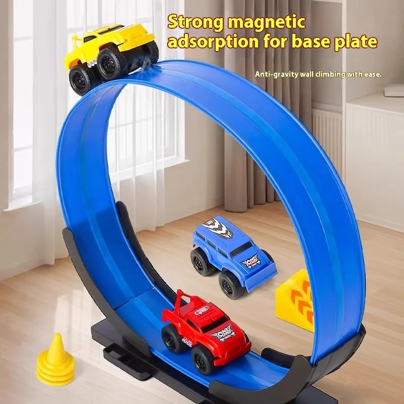 

Магнитный настенный игрушечный автомобиль Emboadlie, магнитный антигравитационный настенный альпинистский автомобиль с нулевой гравитацией, игрушечный настенный альпинистский автомобиль для мальчиков и девочек