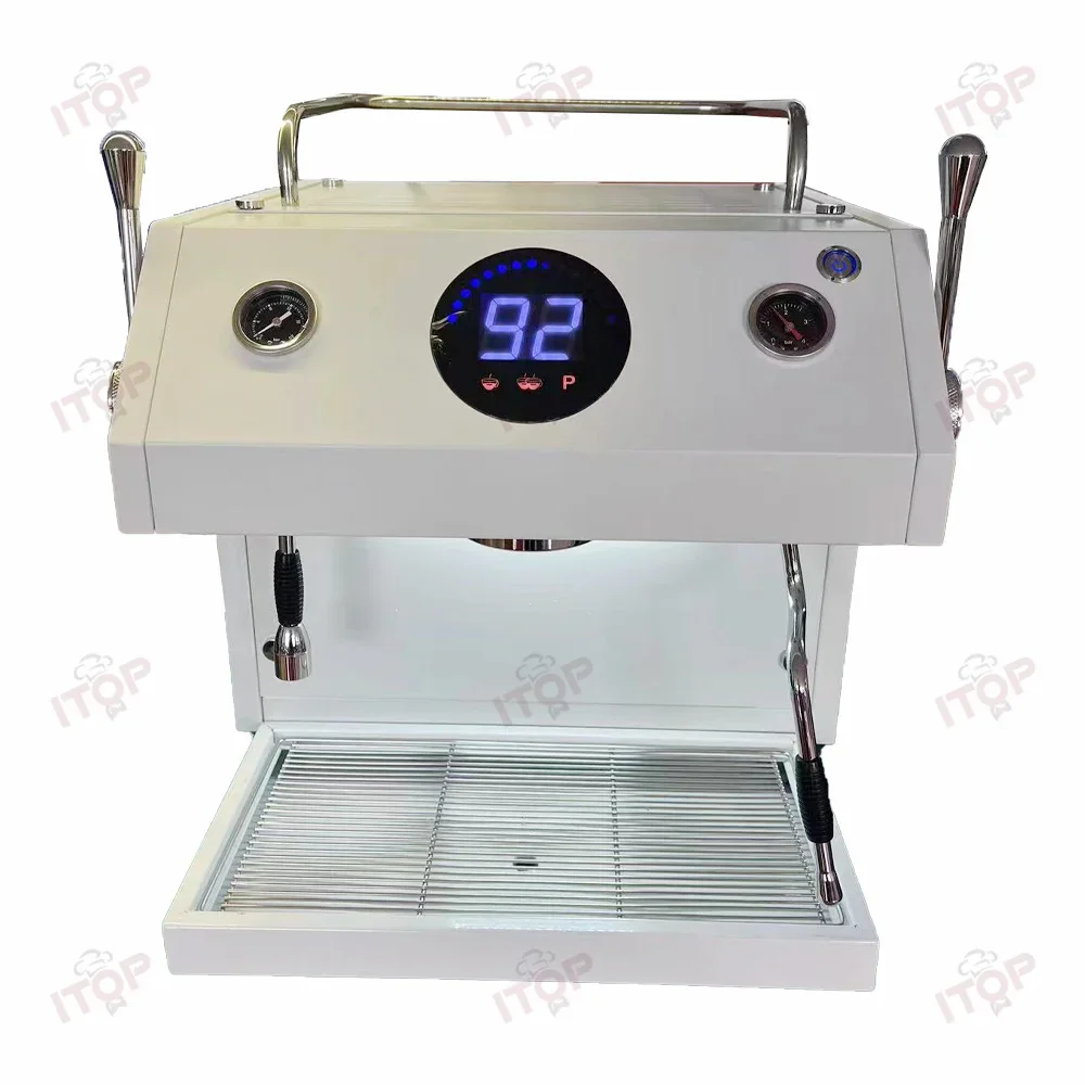 

2024 New Espresso Coffee Machine Latte & Cappuccino Maker Rotary Pump Milk Frother Steam Wand
