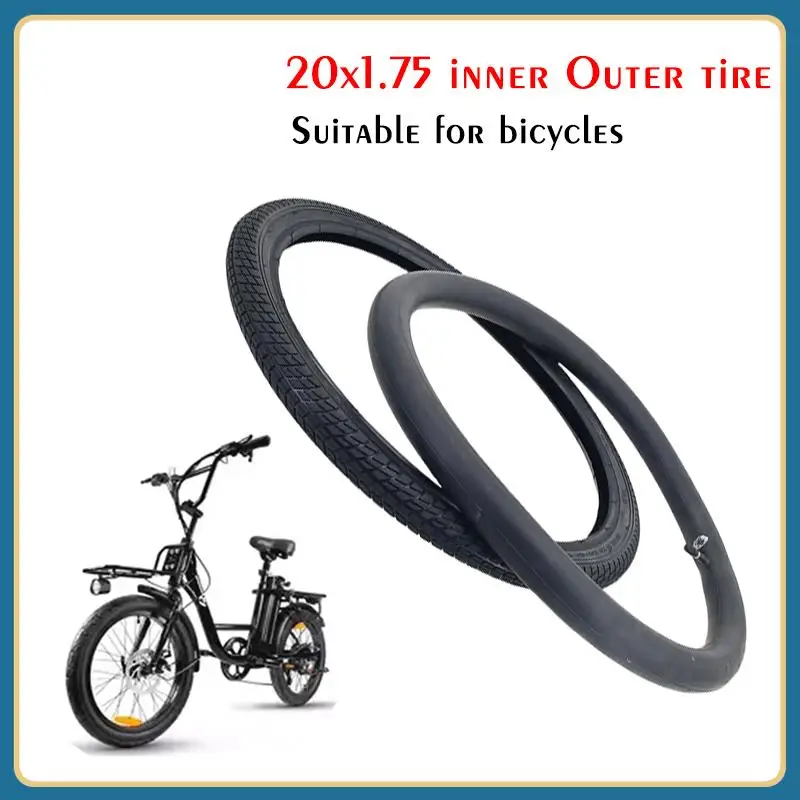 Folding Bicycle Tire K841 20 Inch 20 * 1.75 City Sightseeing Bicycle Mountain Bike Tires Parts