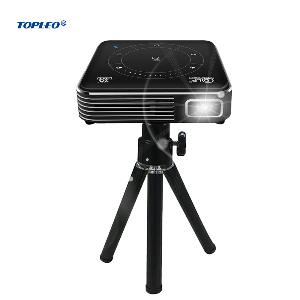 Topleo Full hd Video Projector Best Android Portable P11 Smart Pico Projecteur Cinema Laser Portable Home Mini Dlp Projector 4k