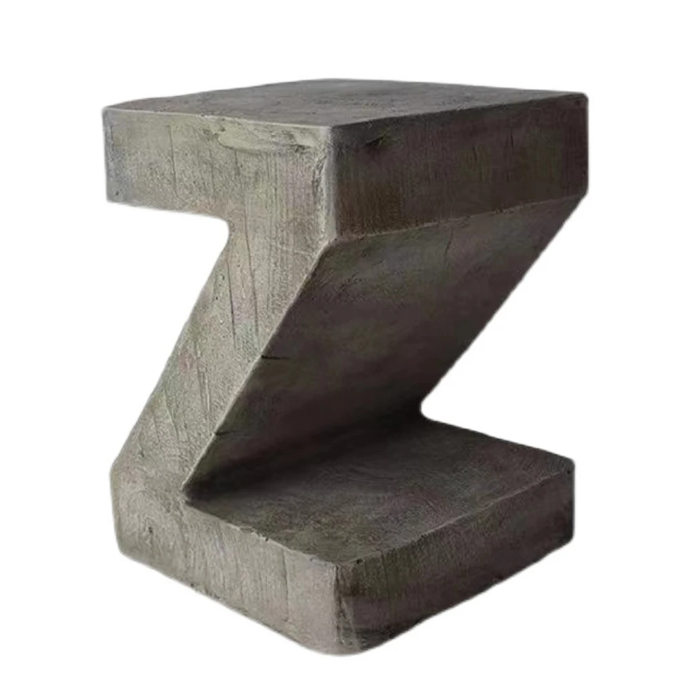 Z-shaped design retro coffee table modern living room furniture