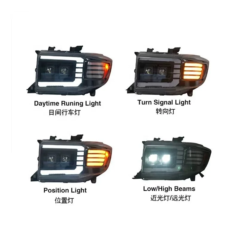 2026 NEW ARRIVAL HOT SALE Modified LED Headlight  for Land CRUISER LC79/LC76/LC71/LC78 2007-2023 12V 55W