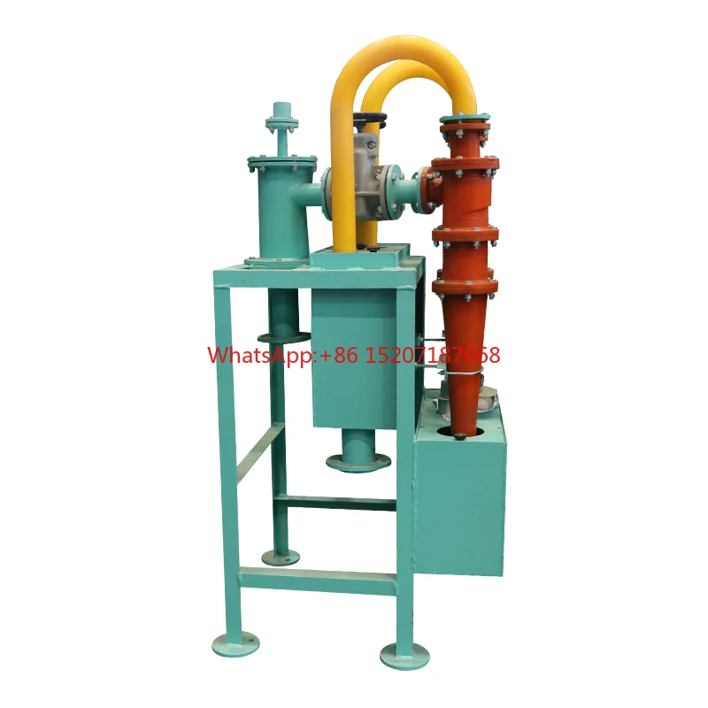 100PU Cyclone Separator New Centrifugal Machine to Extract Gold from Sand Filter mineral separator mining concentrator