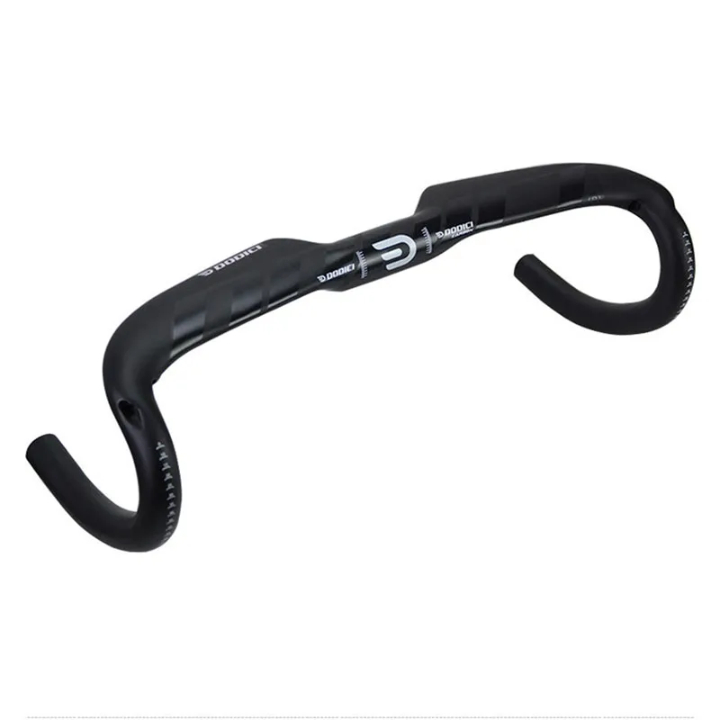 

DODICI All Carbon Fiber Road Bike Handlebars Ultralight Lightning Black Frosted Handlebar Parts