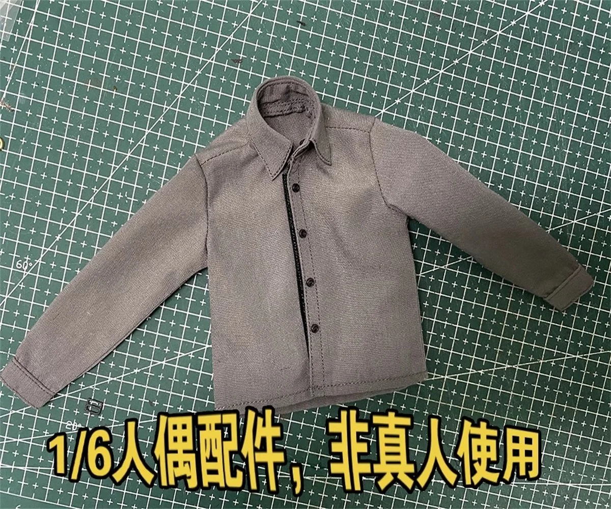 

Little 1/6 Soldier Clothing Accessories Long Sleeved Shirt Top Model Toy Fit 12'' Action Figure Body In Stock