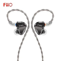 FiiO JadeAudio JH5 1DD+4BA Hybrid 5 Drivers HiFi Stereo In-Ear Earphone, Detachable 0.78mm 2 Pin Cable 3.5mm for IOS/Android