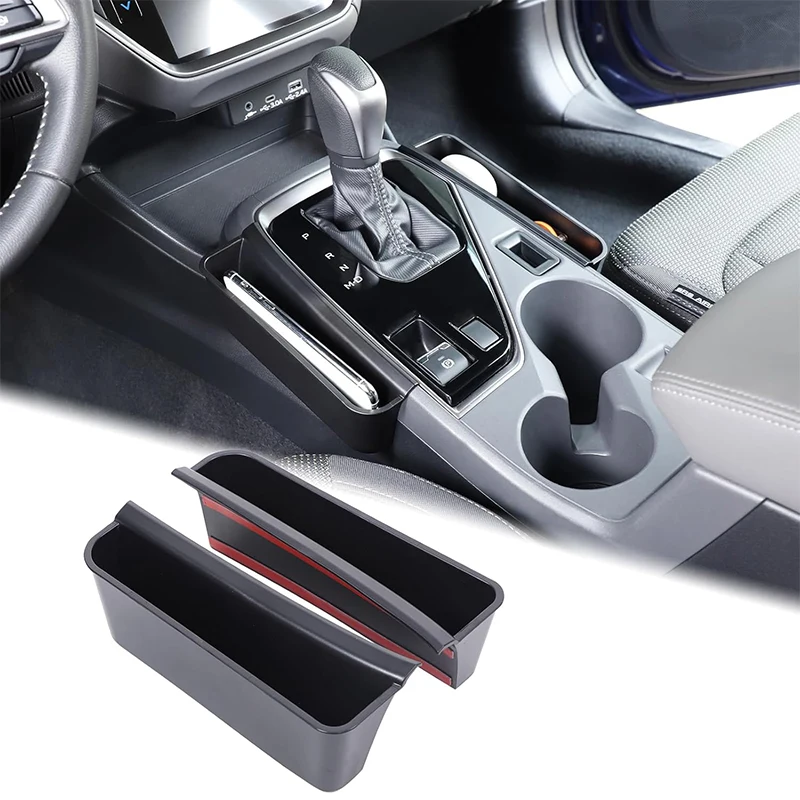 

For Subaru Crosstrek 2024+ ABS Center Console Organizer Tray Left & Right Side Gear Shift Hanging Storage Basket Accessories