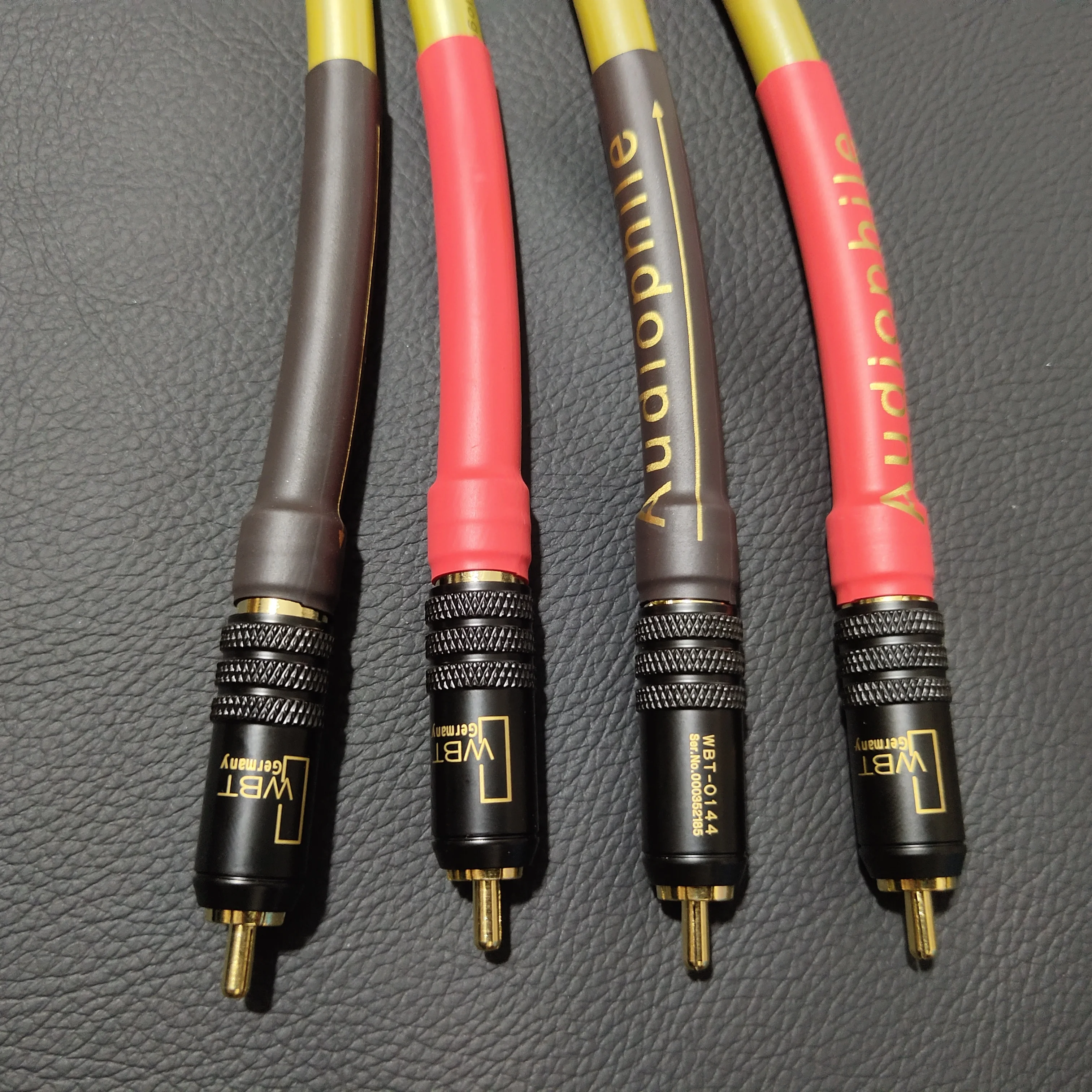Holenderski oryginalny VDH Van Den Hul Classic 102MK OCC platerowany srebrem konduktor HiFi kabel Audio wysokiej jakości linia sygnału RCA