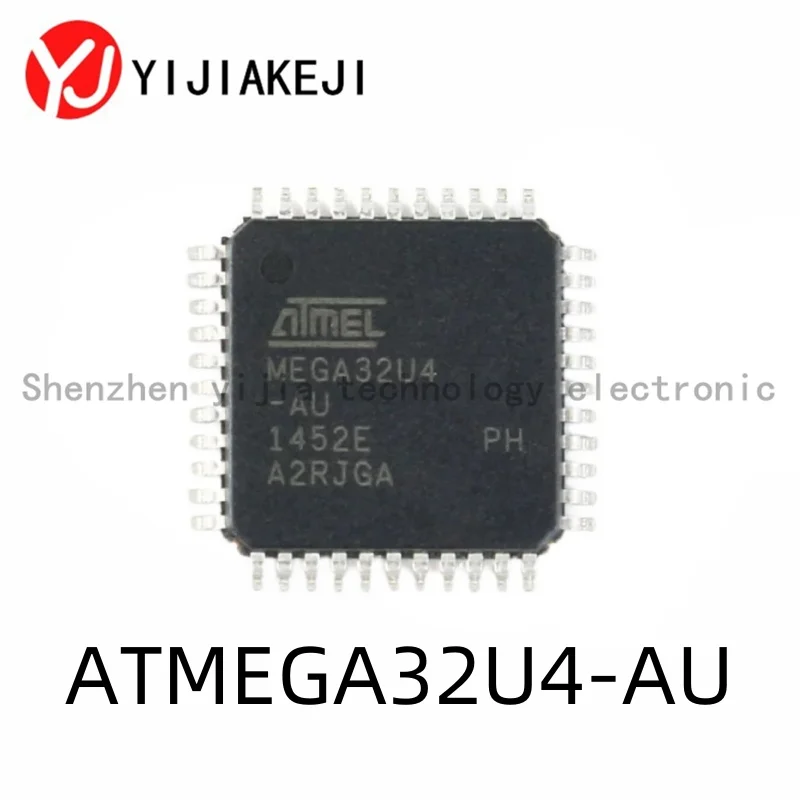 New original ATMEGA32U4-AU chip 8-bit microcontroller AVR 16K flash USB TQFP-44