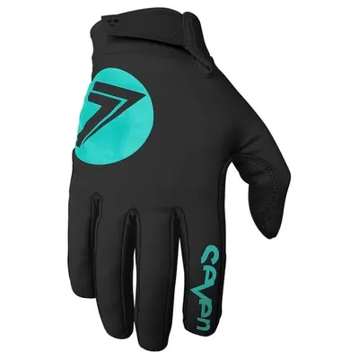 Seven winter model thickened warm skull design cool outdoor cycling bicycle motorcycle full finger gloves