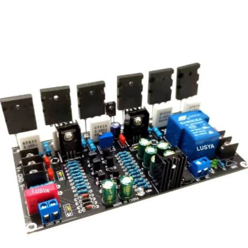 

Моноканальная плата усилителя 300 Вт 1943+5200 с защитой динамиков