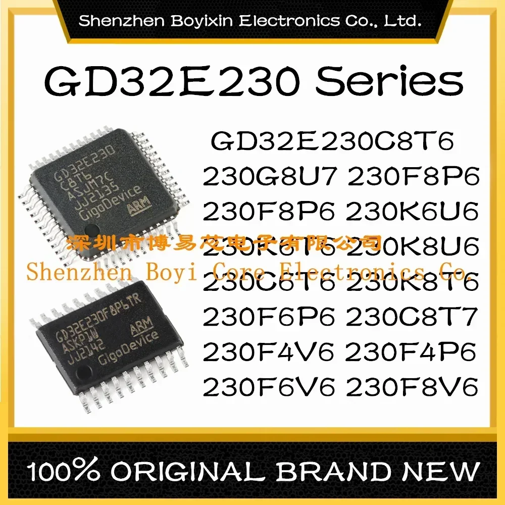 

GD32E230C8T6 GD32E230F8P6 GD32E230F4V6 GD32E230K8T6 GD32E230K8U6 GD32E230F6P6 G6U6 F4P6 F6V6 K6T6 K6U6 C6T6G8U6 Evaluation board