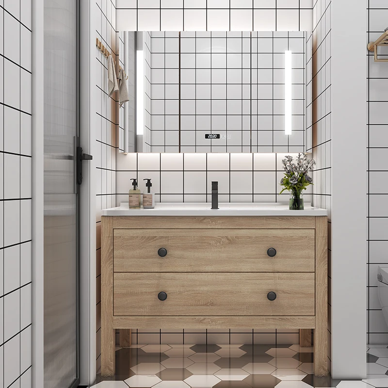 Dressers Toilet Cupboard China Perfume Wall Mirror Organizer Floor Wooden Cupboard Decorations Skincare Gabinete Home Furniture