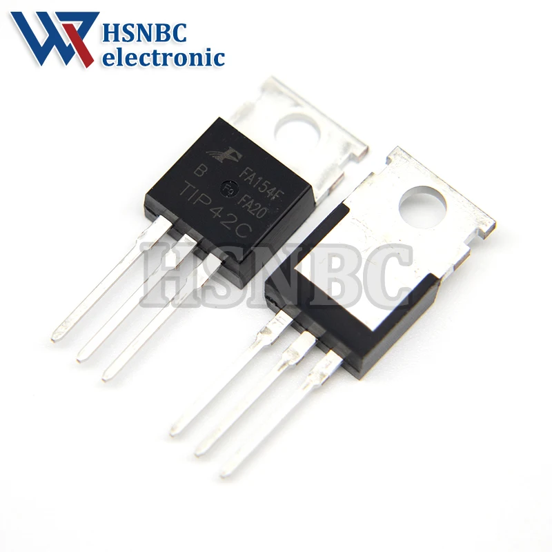 10PCS TIP42C TIP42 TIP42CB TO-220 6A 100V 65W Switching Tube Power Tube 100% New Original