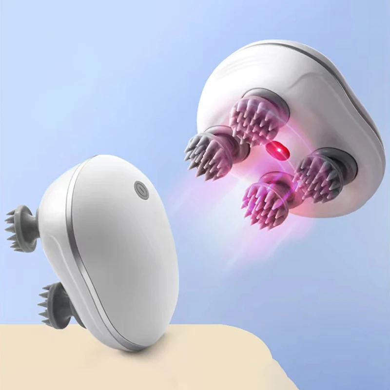 Head Mini Charging Massager Electric Scalp Dragon Claw Hand Multi-Function image 4