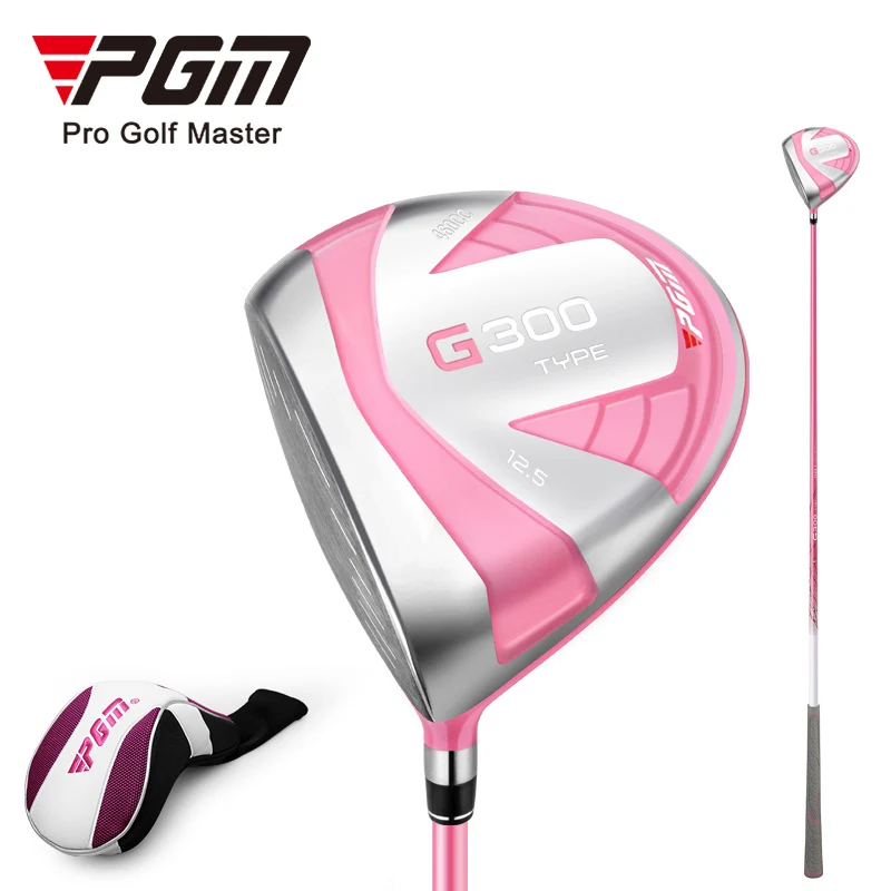 MG025 Left Hand Titanium Ladies Golf Driver Custom Logo Pink With Ryder Cup Competition Inspiration Practice Driver