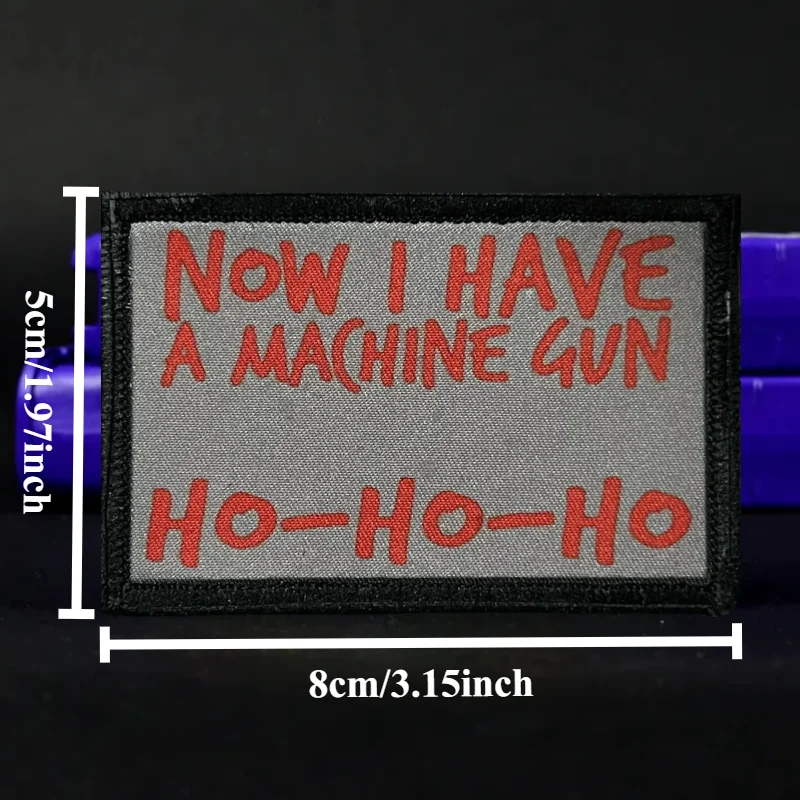 Parche táctico Die Hard divertido gancho y bucle para mochila - imagen 5