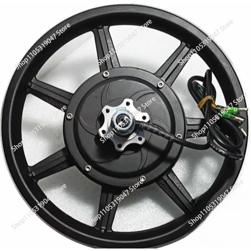 Driving car folding lithium battery electric scooter special motor  14 inch brushless toothless high speed