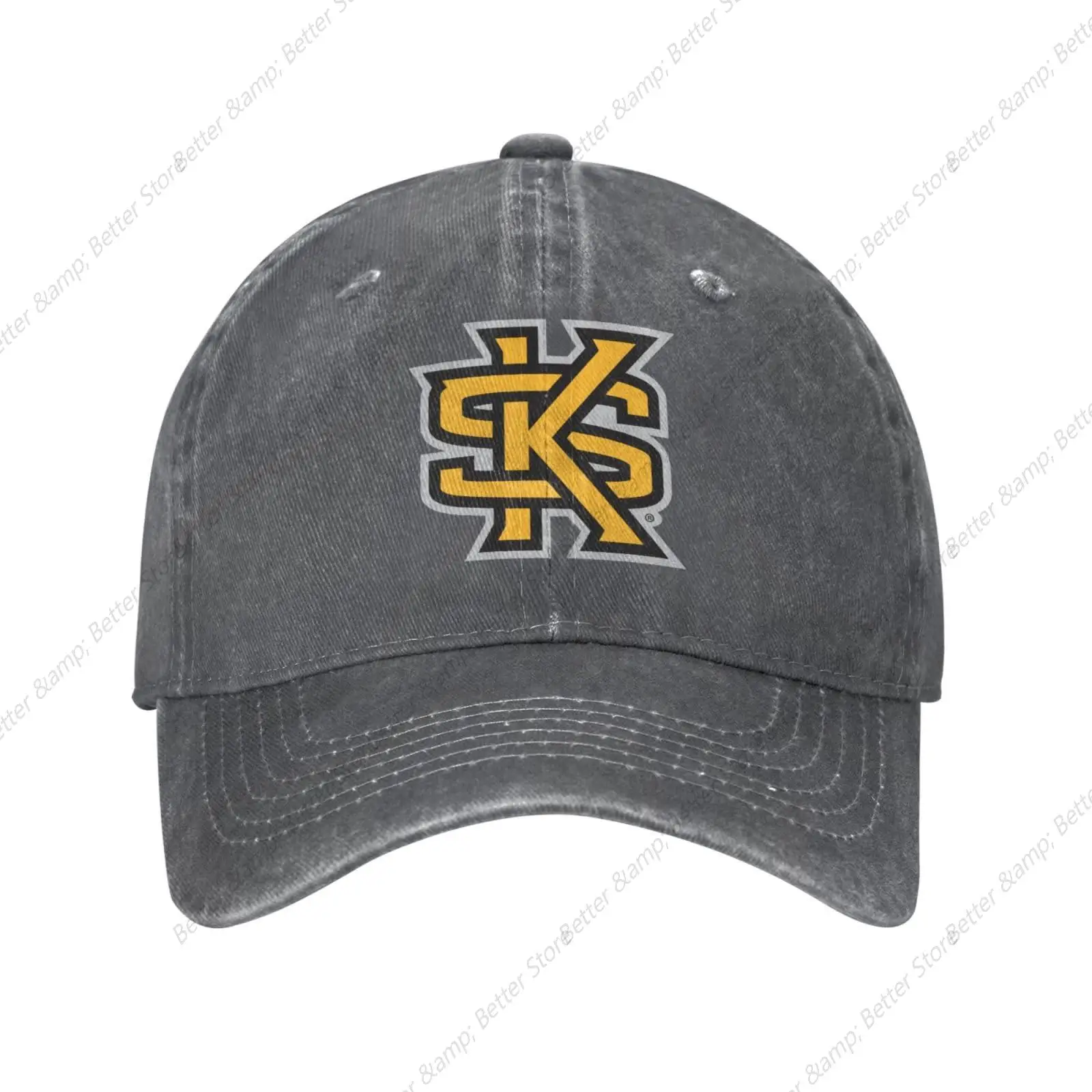 Kennesaw State Owls Original Logo Classic Cowboy Hat Adjustable Baseball Cap Unisex Casual Sports Hats