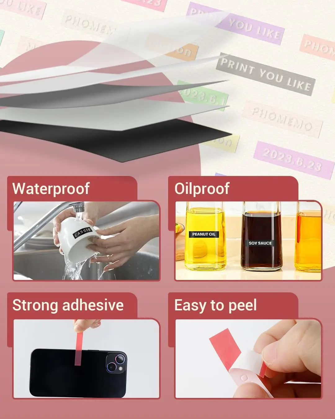 Phomemo E975 3D Vintage Embossed Label Maker Embossing Label Maker Machine  Writer Handheld Old School Label Maker