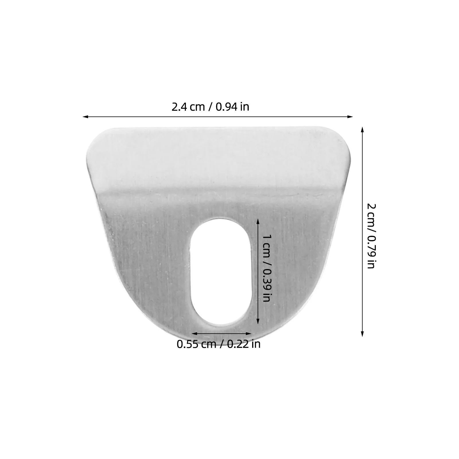 6Pcs Metal Fireplace Glass Clips Stove Door Glass Retainer Support Clips Heat Resistant Fire Door Hardware for Wood Burning