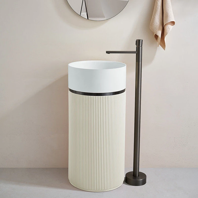 Floor Standing Small Wash Basin Wooden Storage Modern Bathroom Vanity Cabinet Bathroom Vanity with Sink