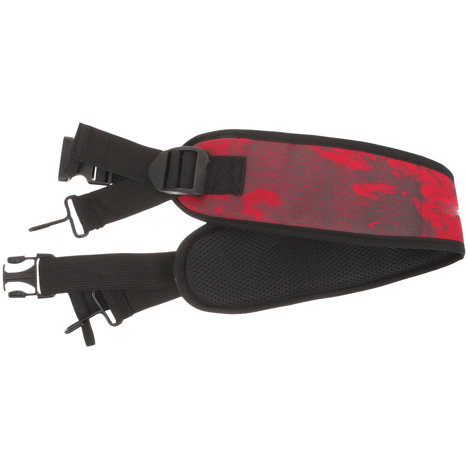 

Djembe Drum Sling Snare Drum Strap Belt Adult Red Camouflage 36 Inches Adjustable Percussion Instrument Accessories