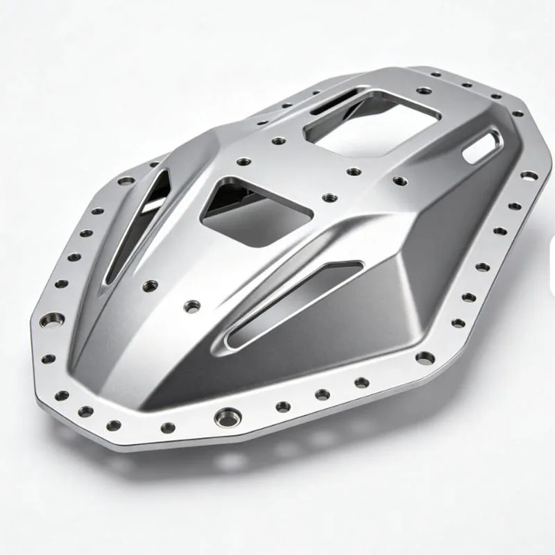 CNC Five Axis Machine Tool Precision Machining of Stainless Steel Aviation Skin Structural Parts