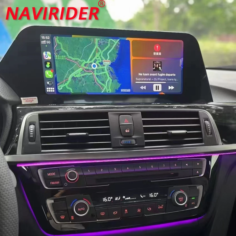 

10,25-дюймовый автомобильный экран Android Blade для BMW 3 4 серии GT F30 2013-2019, мультимедийный плеер, стереоплеер, авторадио, навигация CarPlay